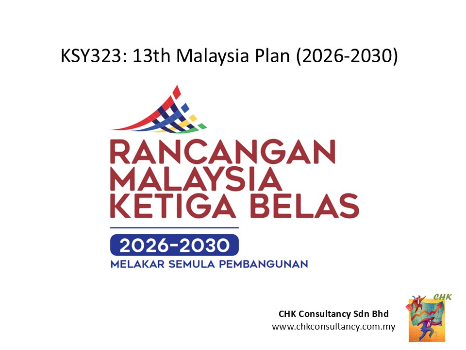 KSY323: 13th Malaysia Plan (2026-2030)