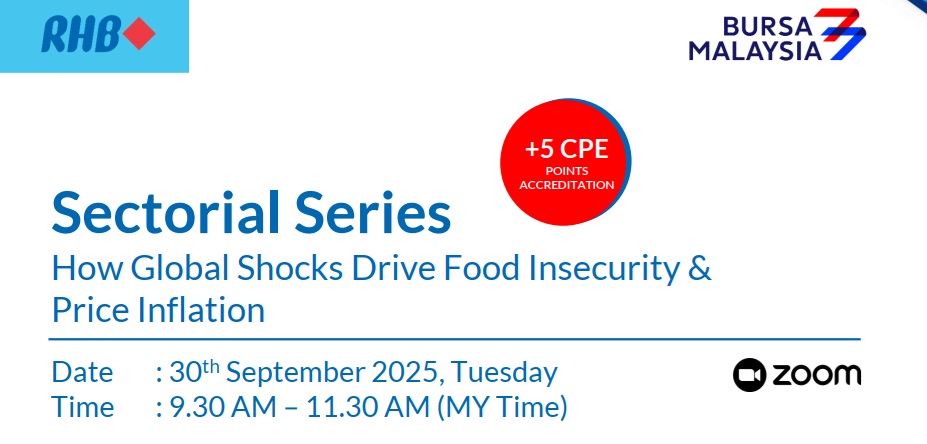 RHB Sectorial Series | How Global Shocks Drive Food Insecurity & Price Inflation
