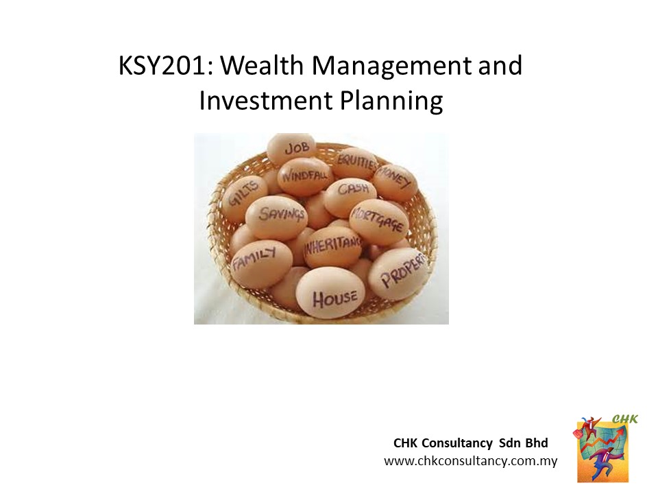 BKSY201: Wealth Management and Investment Planning