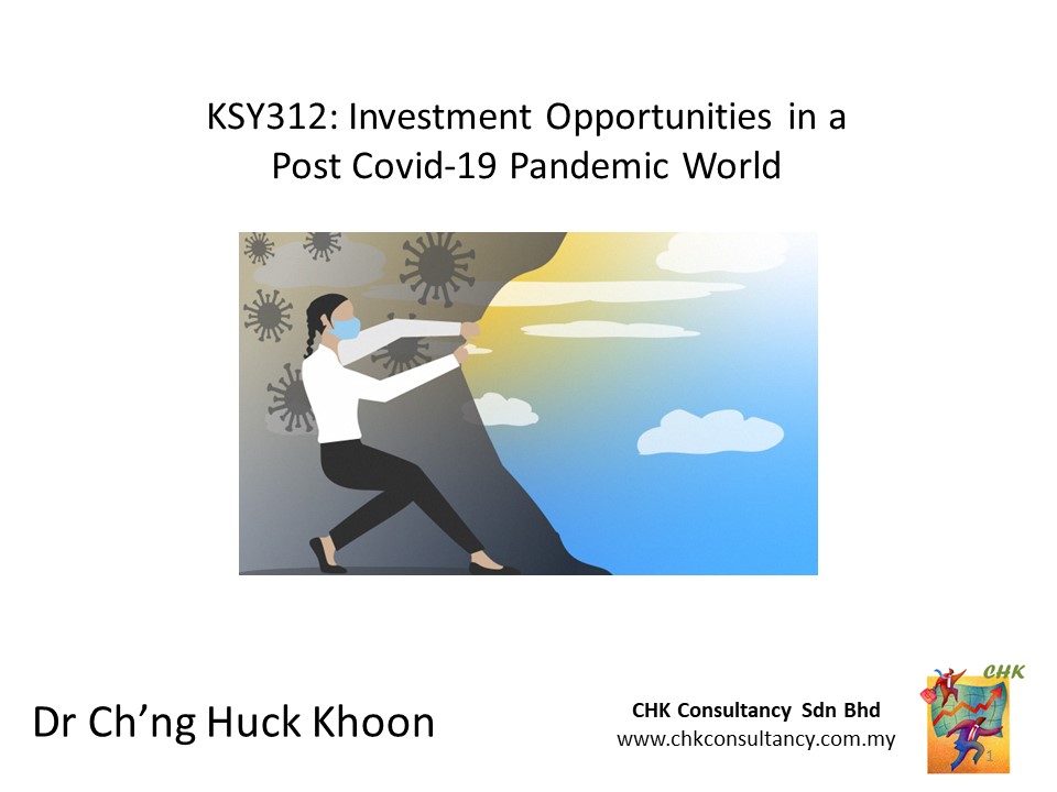 BKSY312: Investment Opportunities in a Post Covid-19 Pandemic World